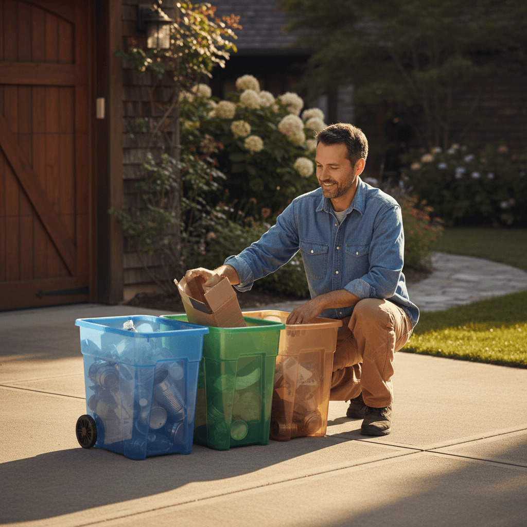 Residential recycling