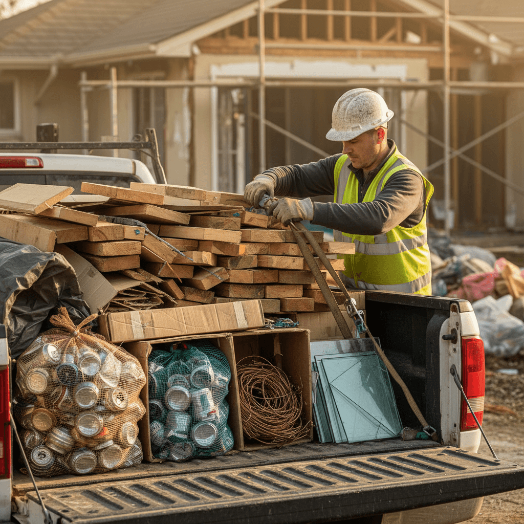 One-time material recovery